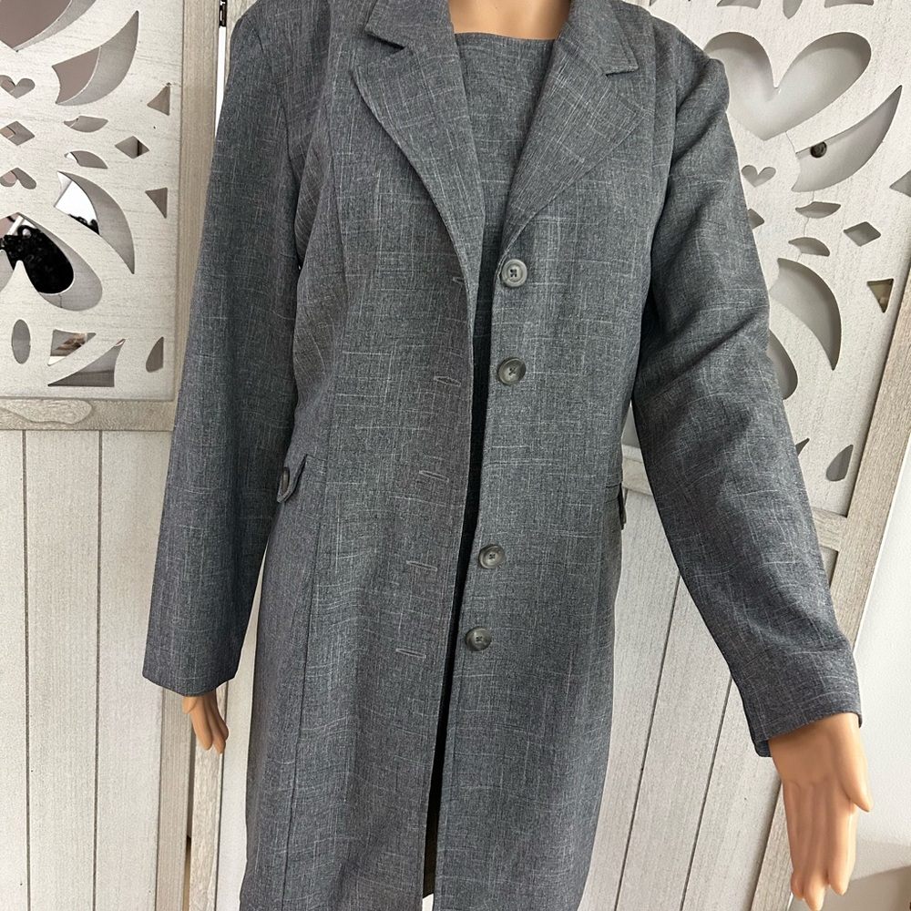 Chic Women's Charcoal Blazer Jacket by Spago